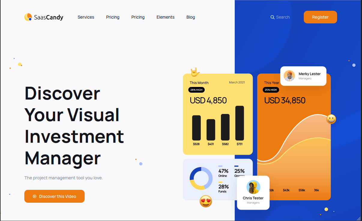 SaaS Candy demo