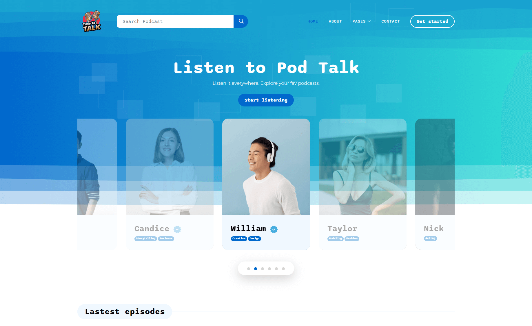 PodTalk demo