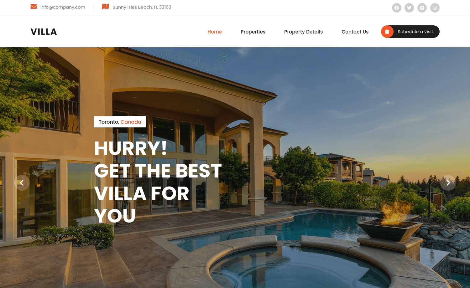 VillaAgency demo